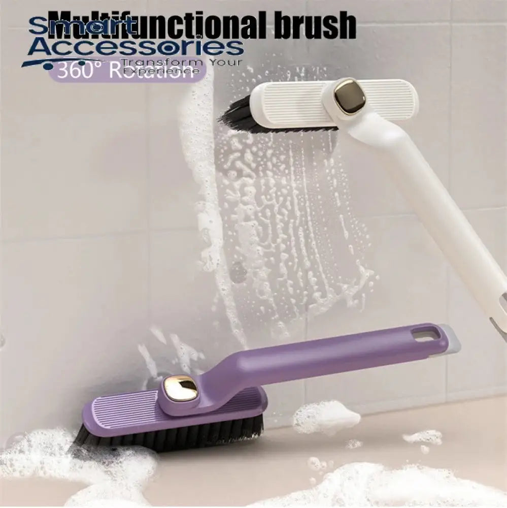 Rotating Cleaning Brush With Tweezers