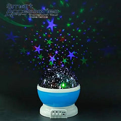 Rotating Star Led Night Lamp Projector