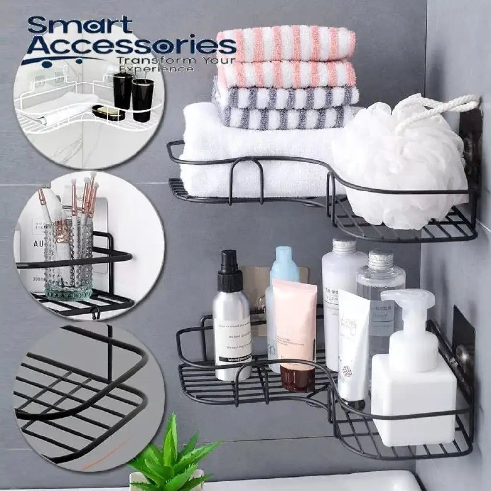 Self-Adhesive Wall Corner Rack