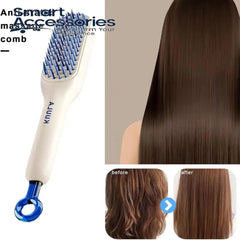 Self Cleaning Hair Brush One-Click Telescopic Comb