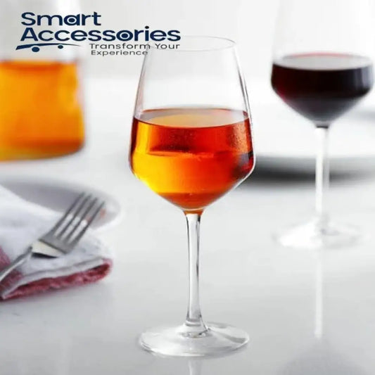 Set Of 6 Stone Wine Glasses