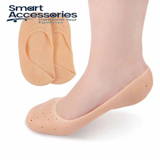 Silicone Full Heel Pad Gel Socks (Pair)