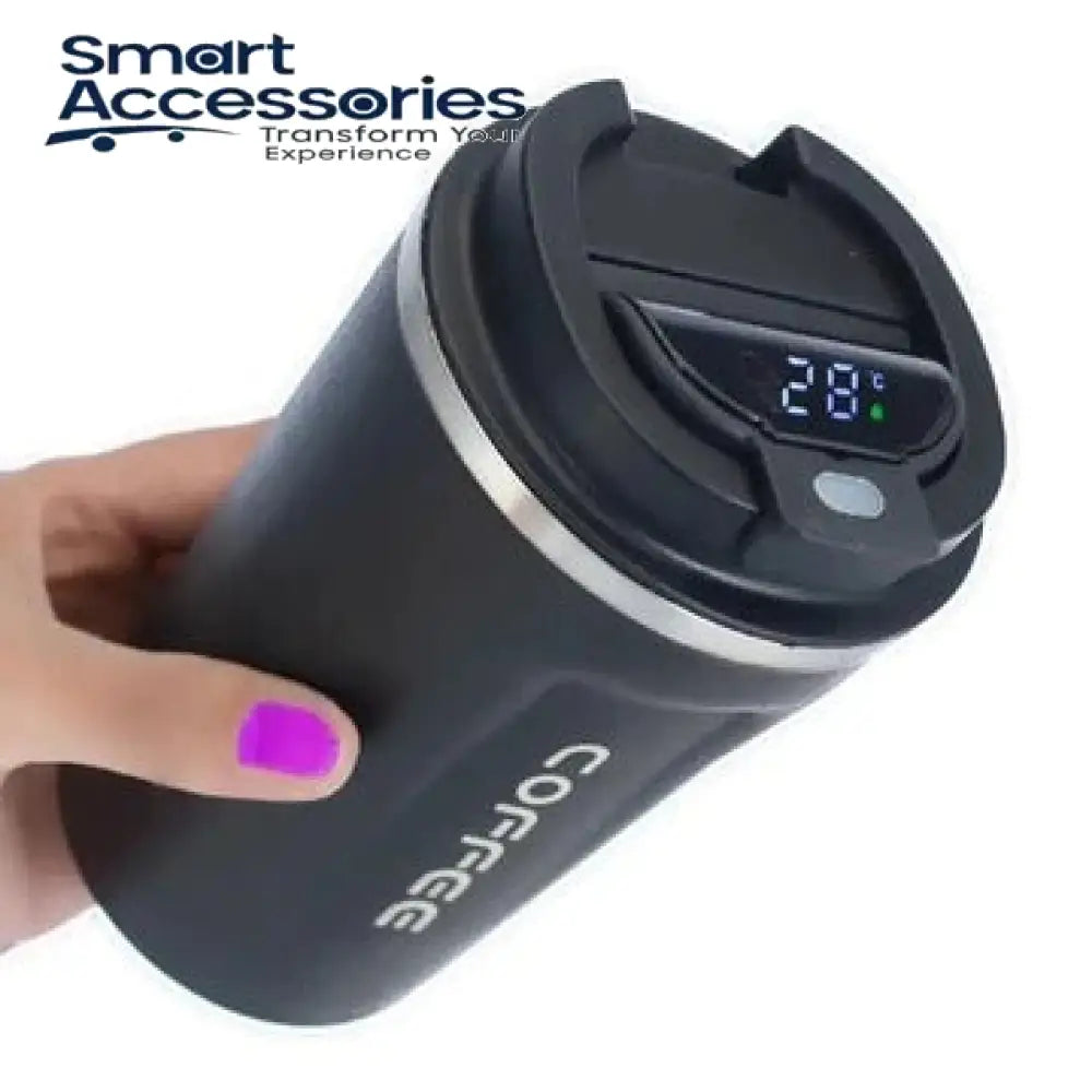 Smart Digital Coffee Mug Temperature Display