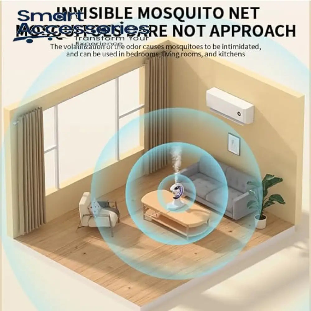 Smart Mosquito Repellent Humidifier 3 In 1 Household Pest Repeller Electric Multifunctional Silent