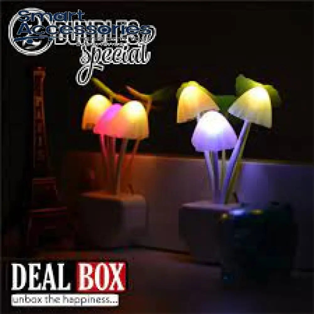 Smart Mushroom Lamp Led Night Light With Sensor