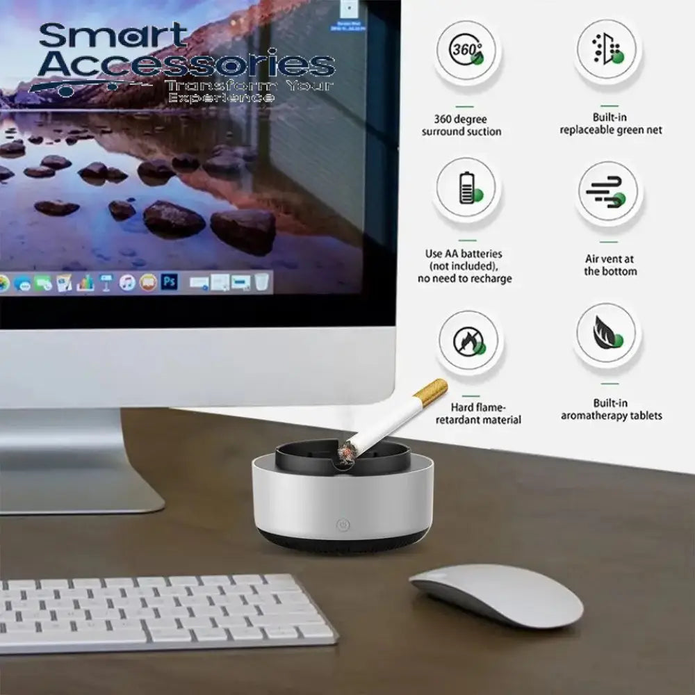 Smart Smoke Ashtray Removal Air Purification