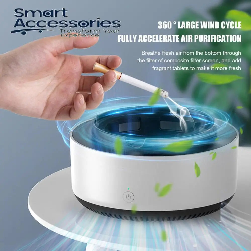 Smart Smoke Ashtray Removal Air Purification