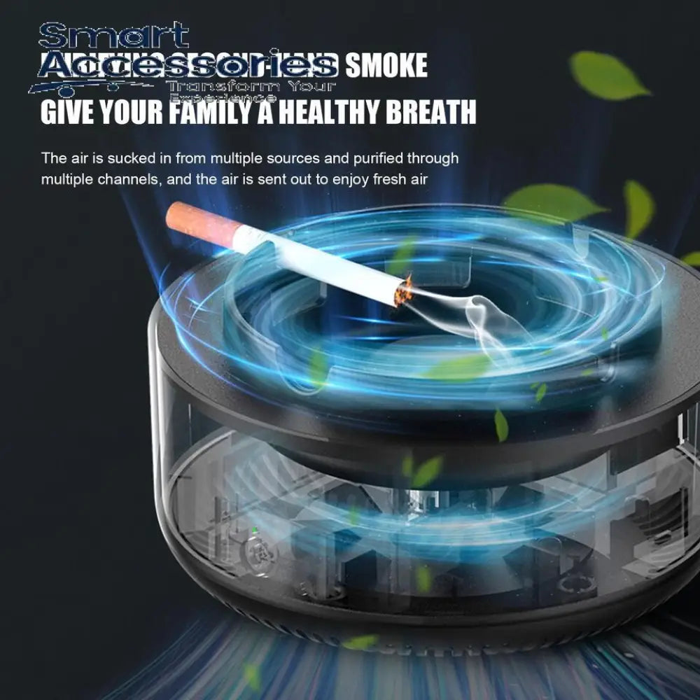 Smart Smoke Ashtray Removal Air Purification