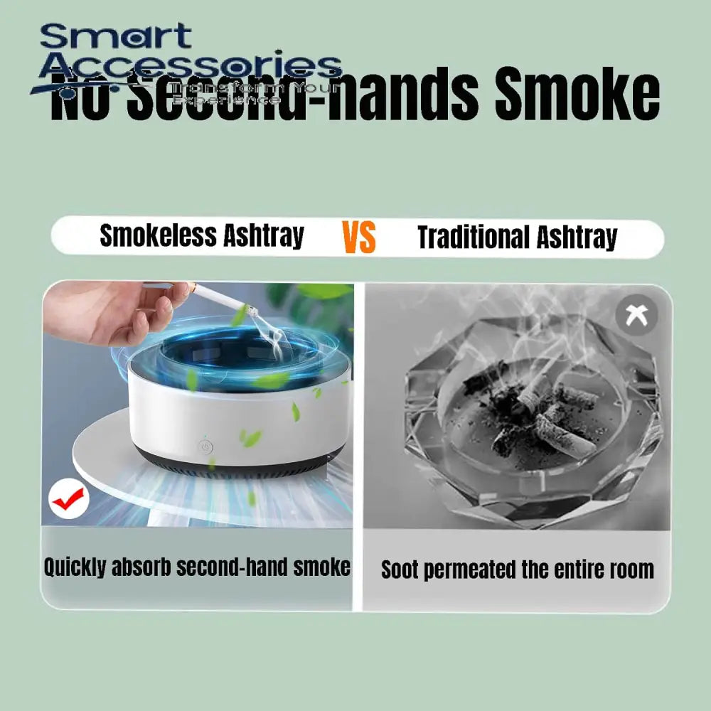 Smart Smoke Ashtray Removal Air Purification