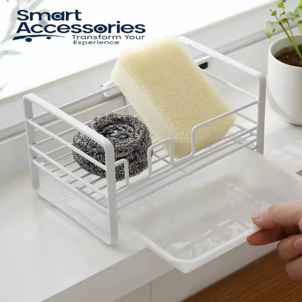 Soap & Sponges Drain Rack