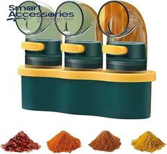 Spice Bottle 3 Pcs With Stand