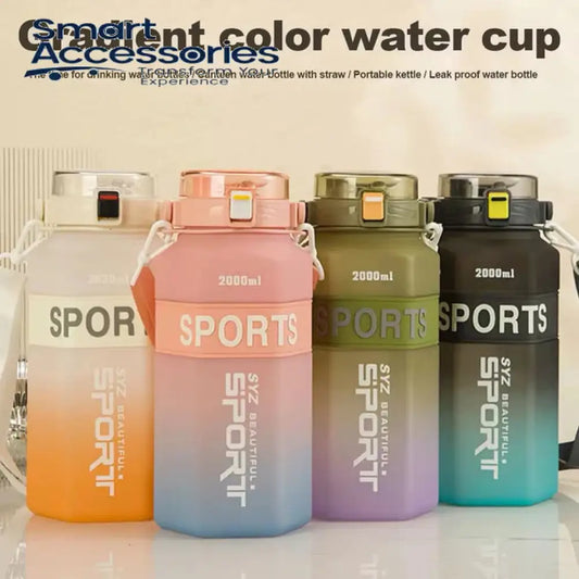 Sport Water Bottle 3-Pieces Set