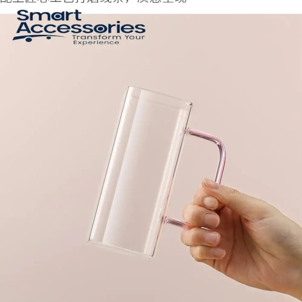 Square Glass Mug Breakfast-Multipurpose