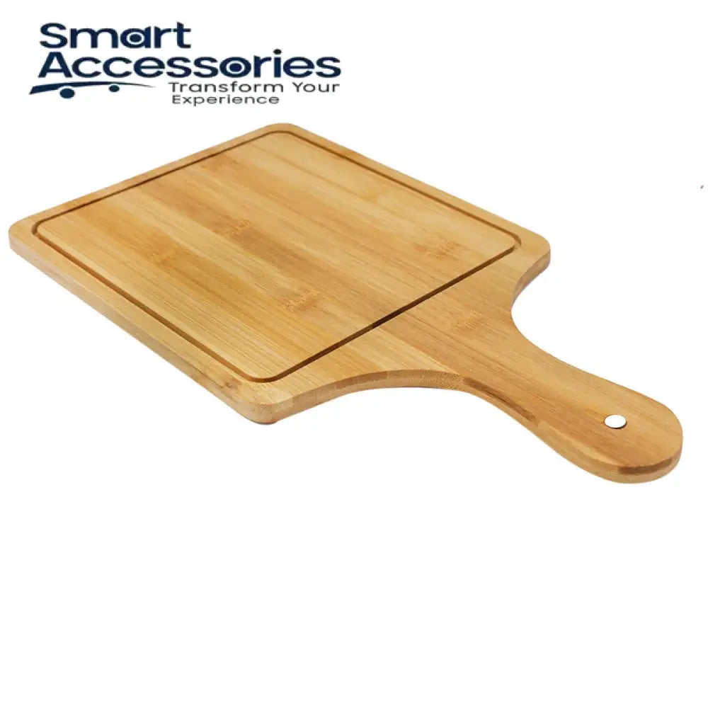 Square Wooden Pizza Serving Plate