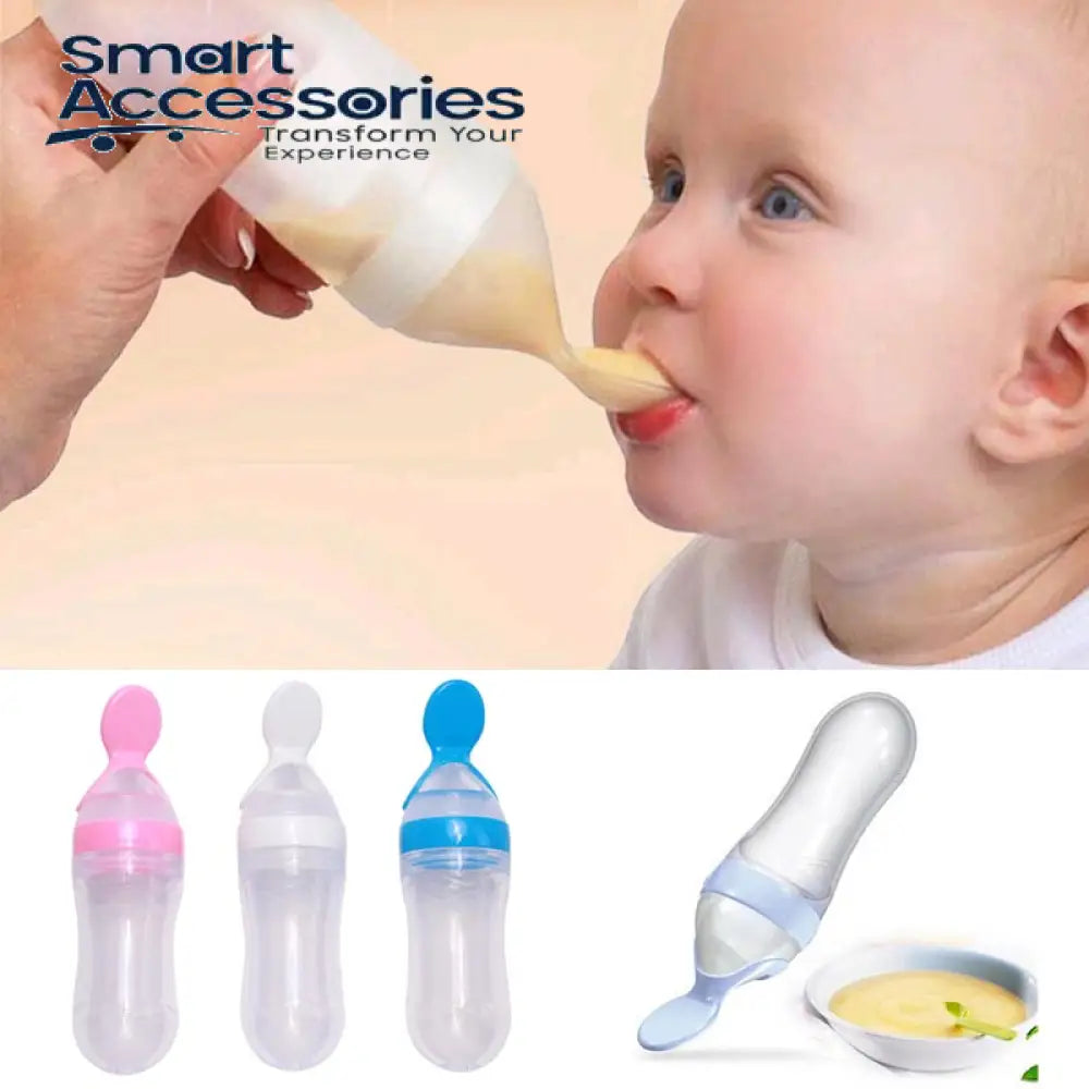 Squeeze Baby Food Dispensing Spoon