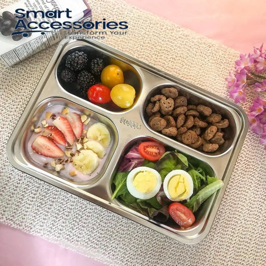 Stainless Steel Lunch Box With Locking Lid