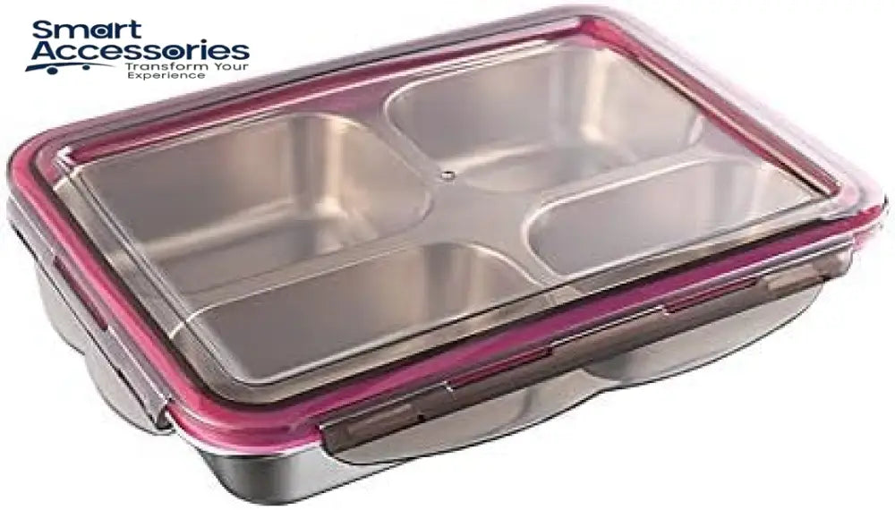 Stainless Steel Lunch Box With Locking Lid