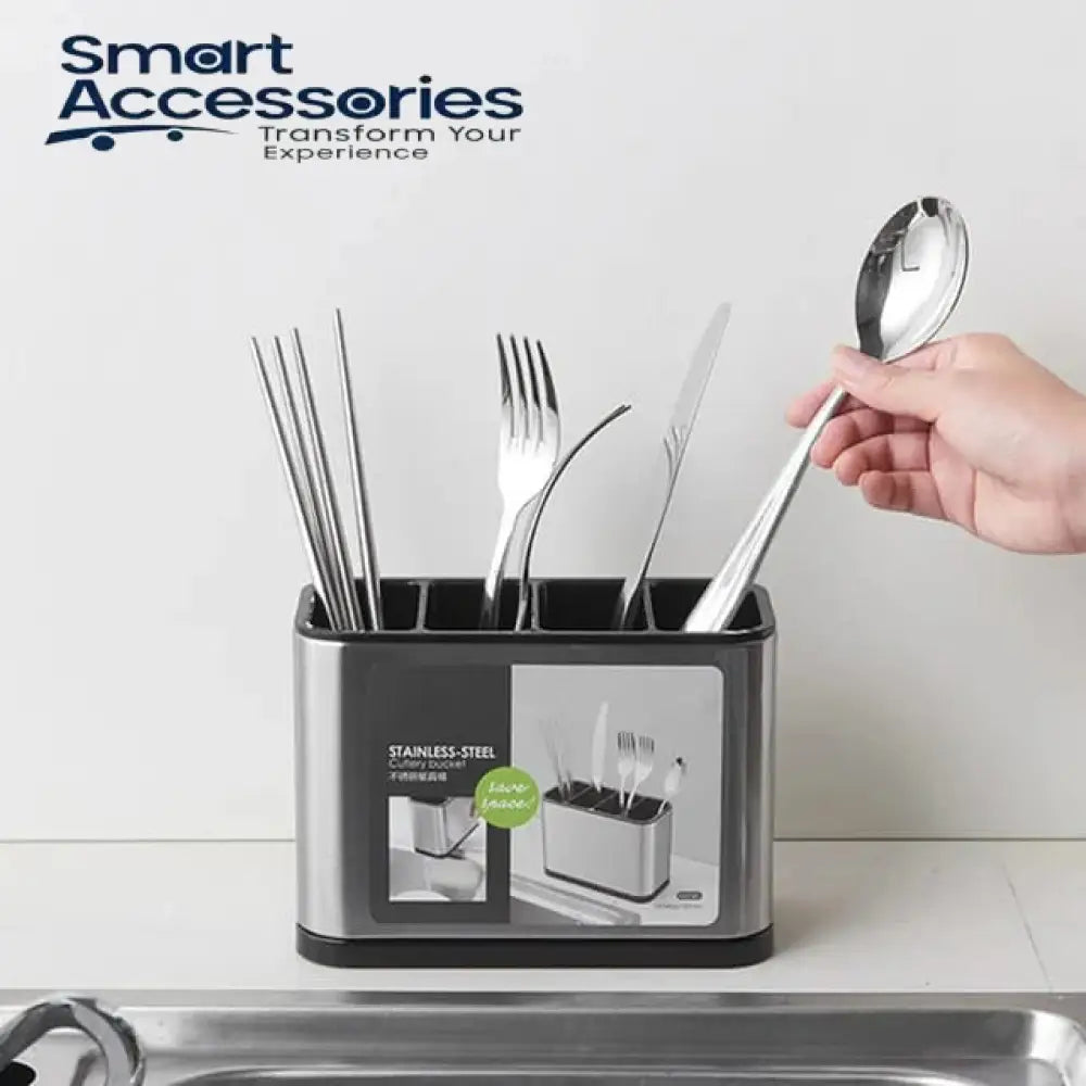 Stainless Steel Tableware Cutlery Organizer