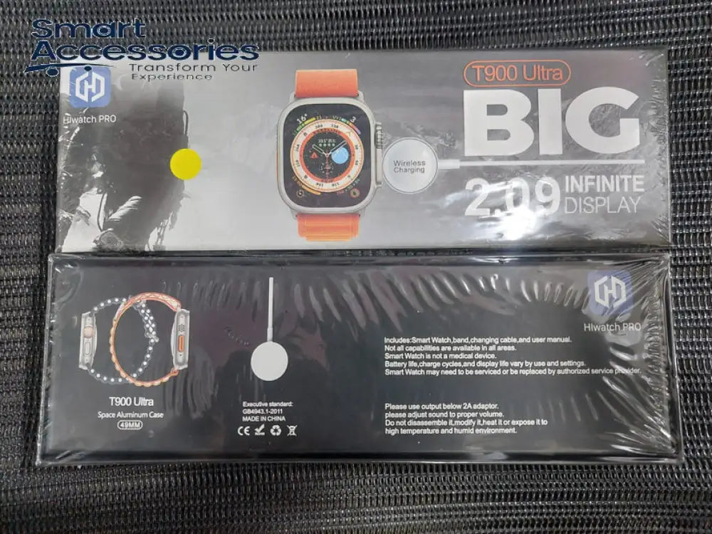 T900 Ultra Bluetooth Calling 49Mm Big Screen Series 8 2.09″ Smartwatch