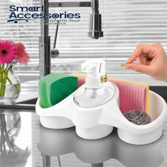 Tidy Soap Dispensing Sponge Holder