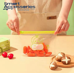 Tranparent Reusable Food-Grade Storage Bag