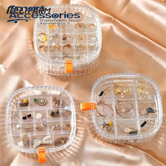 Transparent Crystal Jewelery Organiser