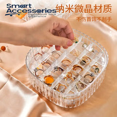 Transparent Crystal Jewelery Organiser