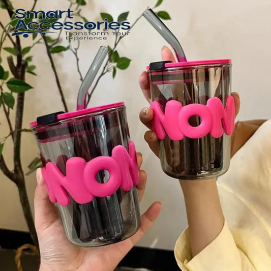 Travel Coffee Cup With Lid And Straw