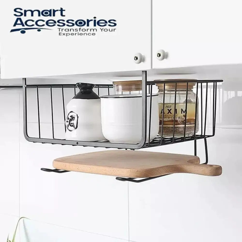 Under Shelf Storage Cabinet Basket