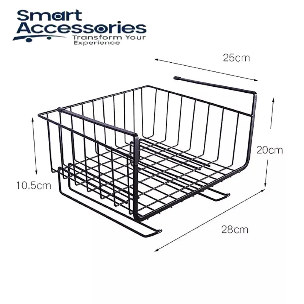 Under Shelf Storage Cabinet Basket