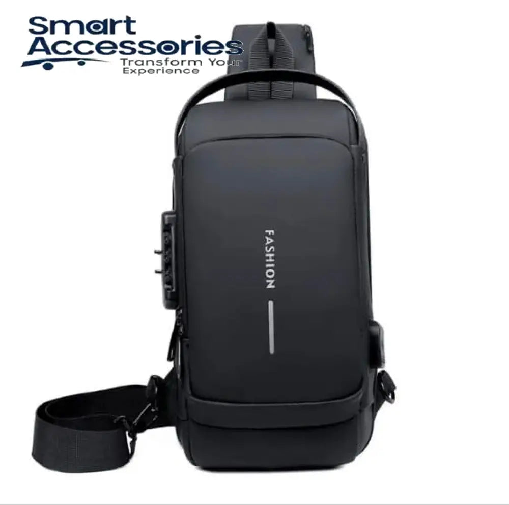 Usb Charging Sport Sling Anti-Theft Shoulder Bag Waterproof Anti Theft Crossbody Bags Chest Daypack