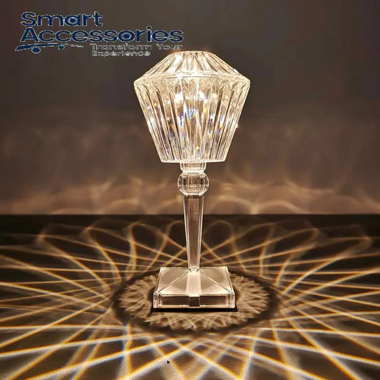 Usb Charging Touch Lamp Crystal Led Diamond Light Remote Control