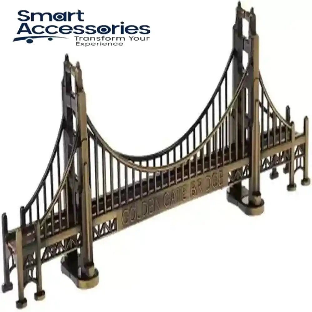 Vintage Metal Golden Gate Bridge Decor
