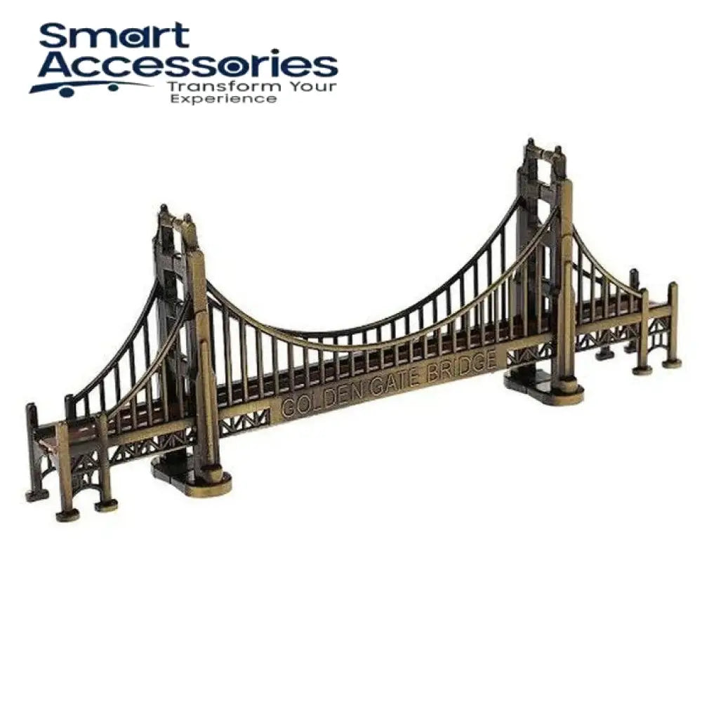 Vintage Metal Golden Gate Bridge Decor
