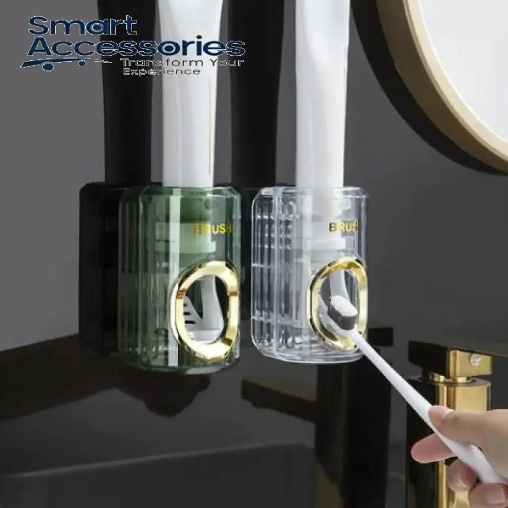 Wall Mounted Toothpaste Squeezer Automatic Dispenser Bathroom Accessories