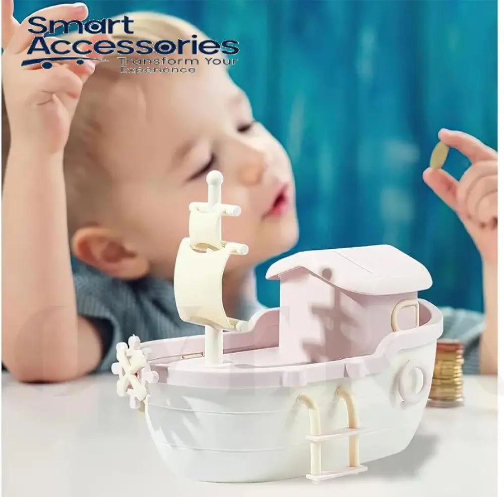 Wonder Ship Plastic Money Saving Box