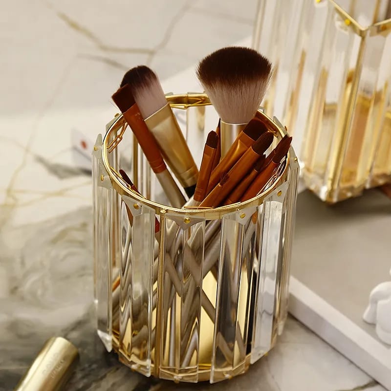 Makeup Brush Storage Box,Desktop Makeup Pen Storage Organizer